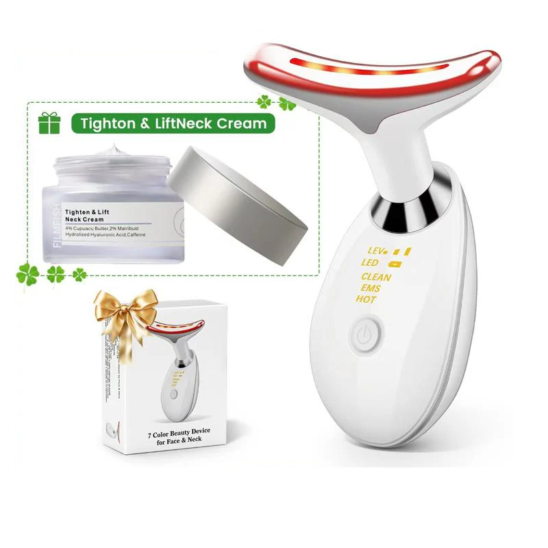 MOODÈ Glow 7-in-1 LED Neck & Face Massager