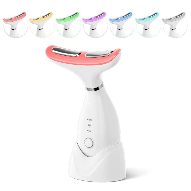 MOODÈ Glow 7-in-1 LED Neck & Face Massager