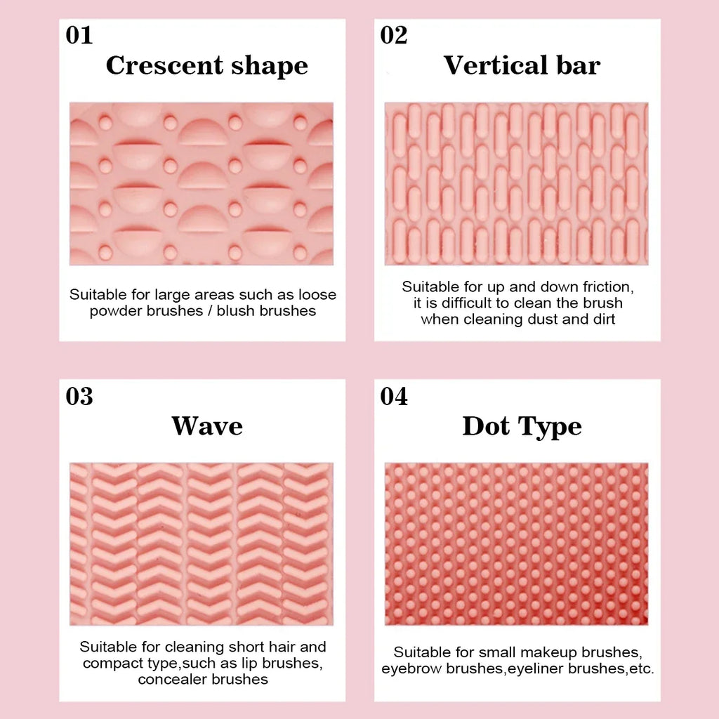 MOODÈ Premium Silicone Makeup Brush Cleaner for Effortless Cleaning